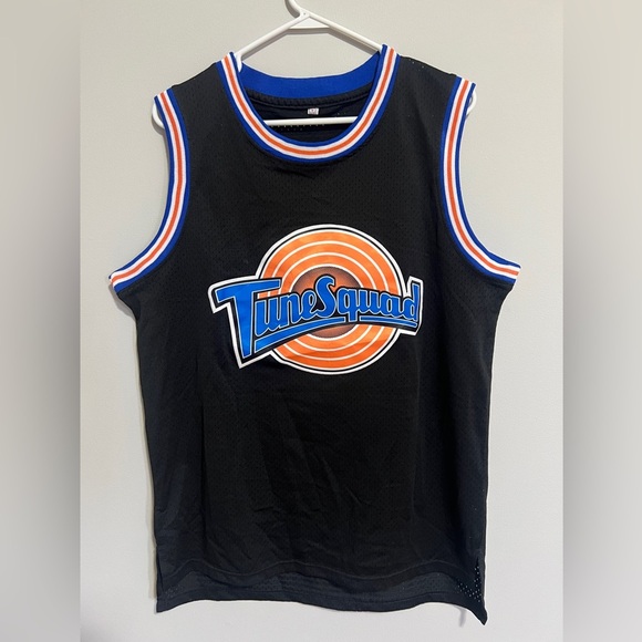 Space Jam Tune Squad 1/3 Tweety Basketball Jersey Men’s M Black/Orange/Blue - Picture 3 of 8